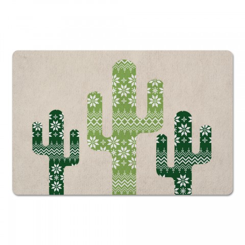 Scandinavian Cacti 27x18 Floor Mat