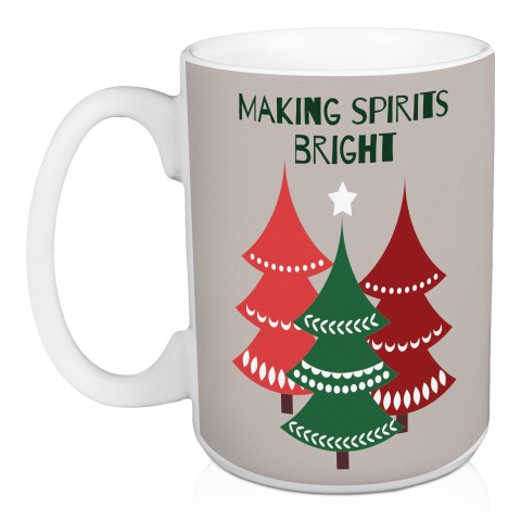 Making Spirits Bright 15 oz Mug