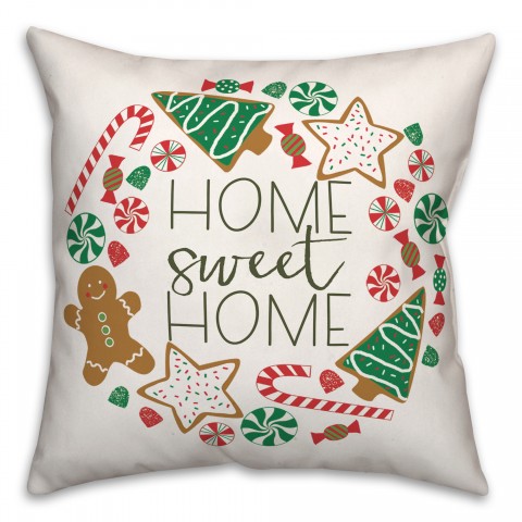 Home Sweets Home 18x18 Spun Poly Pillow