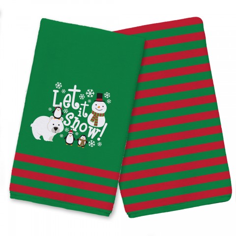 Let it Snow Icons Textiles Collection