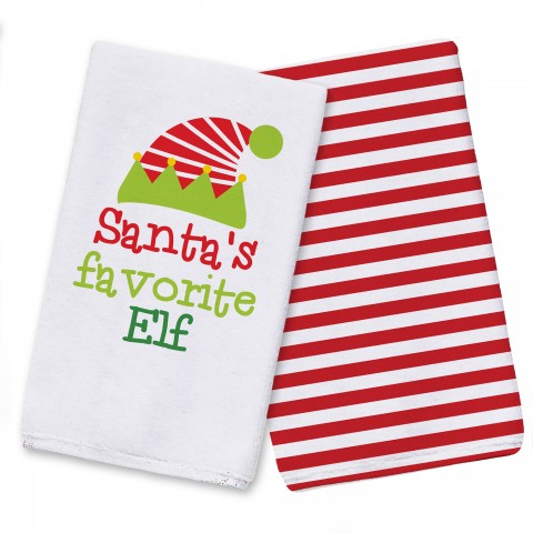 Santa's Favorite Elf Textiles Collection