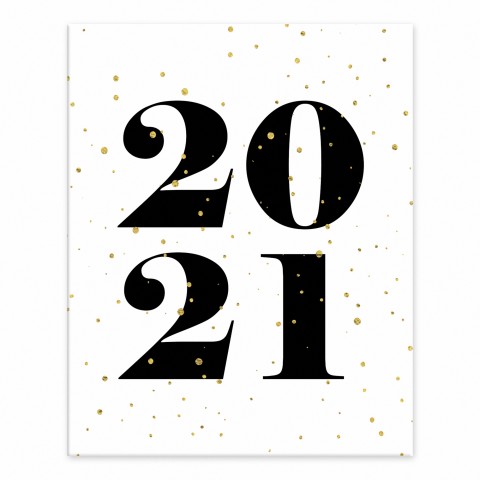 2021 Speckles 8x10 Tabletop Canvas