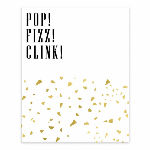 Pop Fizz Clink 8x10 Tabletop Canvas
