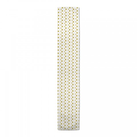 Gold Polka Dots Runner