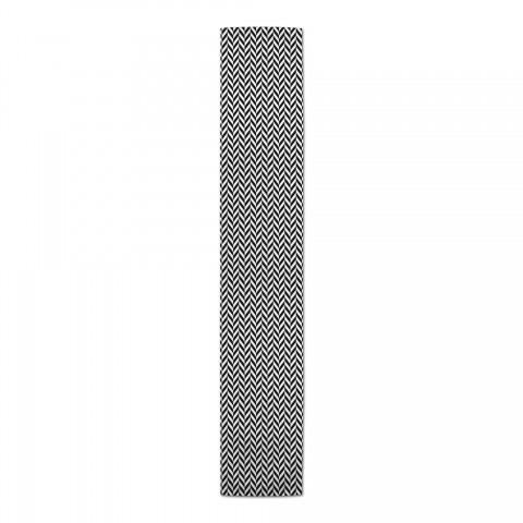 Black and White Chevron Runner