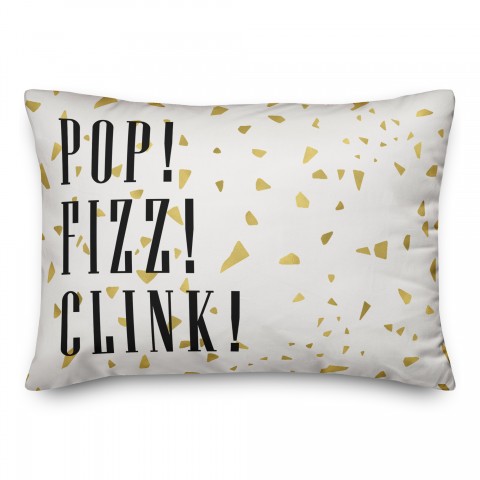 Pop Fizz Clink 14x20 Spun Poly Pillow