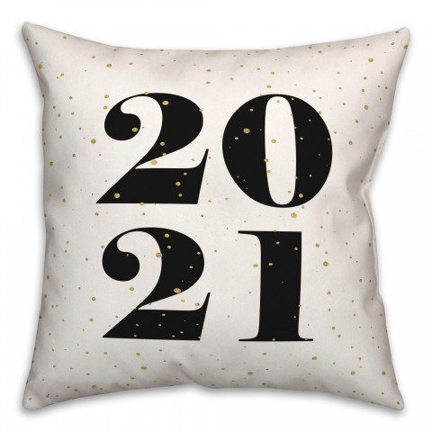 2021 Speckles 18x18 Spun Poly Pillow