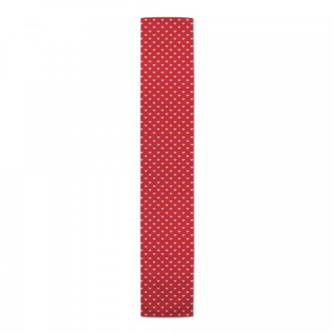 Pink and Red Hearts Pattern Textiles