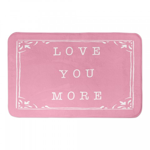 Love You More 34x21 Bath Mat