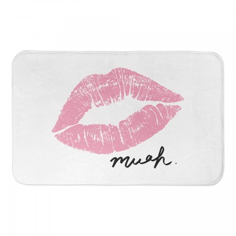 Muah Lips 34x21 Bath Mat