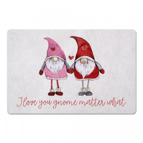 Love Gnomes 27x18 Floor Mat