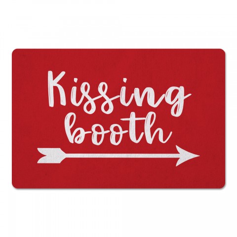 Kissing Booth 27x18 Floor Mat