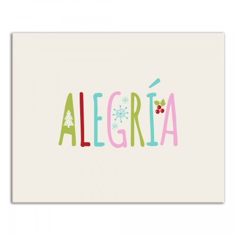 Alegria 16x20 Canvas Wall Art