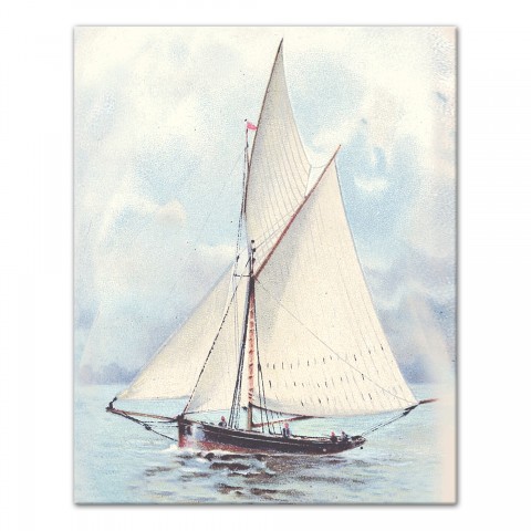 Sail Home 16x20 Canvas Wall Art