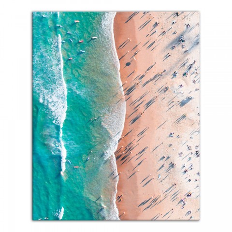 Ocean Overview 16x20 Canvas Wall Art