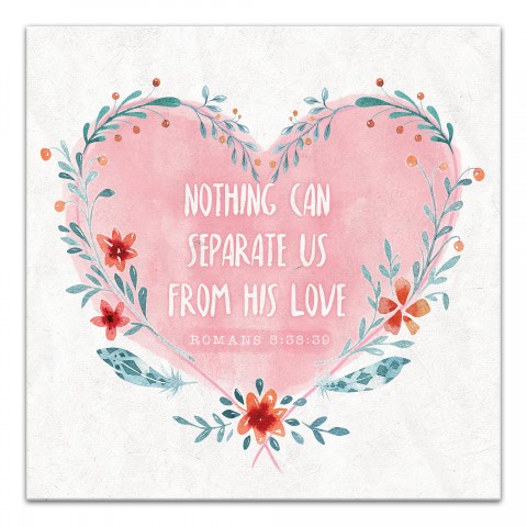 Nothing Can Separate 20x20 Canvas Wall Art