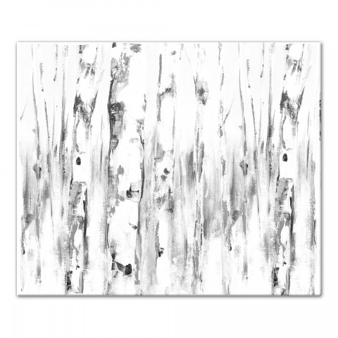 Bright Birch Painting 24x20 Canvas Wall Art
