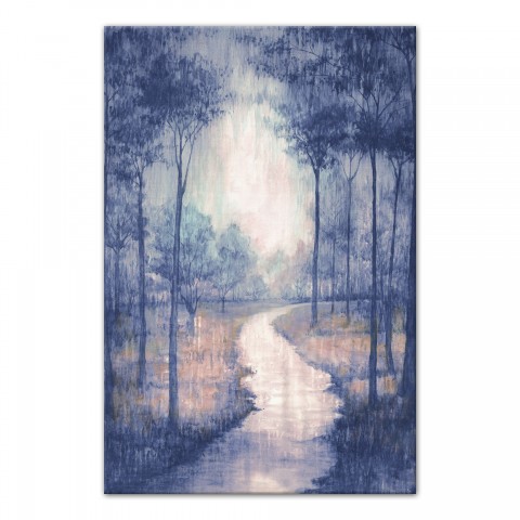 Forest with Path 20x30 Canvas Wall Art