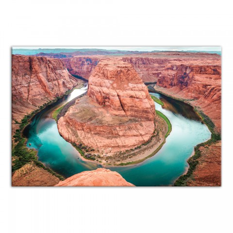 Horse Show Landscape 30x20 Canvas Wall Art