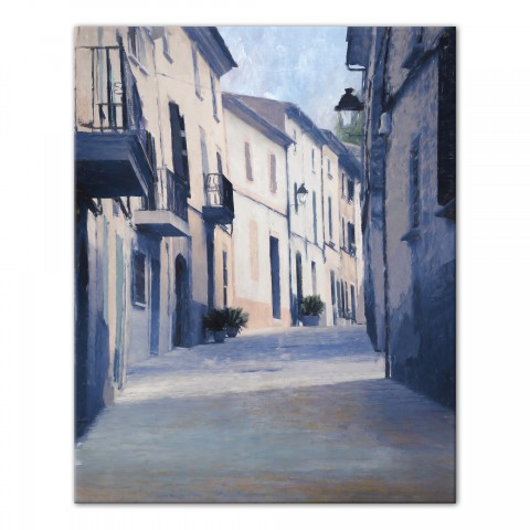 European Town 24x30 Canvas Wall Art