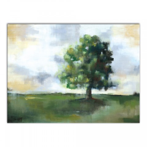 Painted Tree 40x30 Canvas Wall Art
