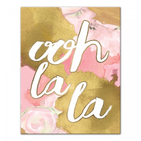 Ooh La La 11x14 Canvas Wall Art
