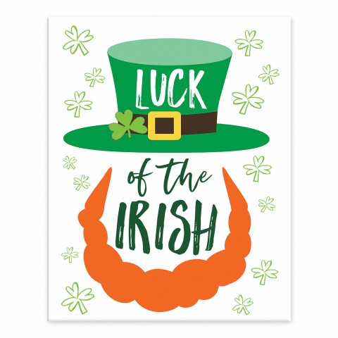 Luck of the Irish 10x8 Tabletop Canvas