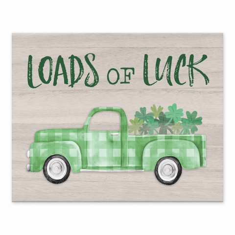 Loads of Luck 8x10 Tabletop Canvas