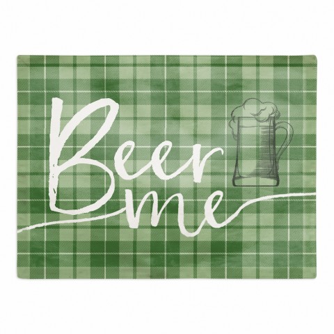 Beer Me 18x14 Poly Twill Placemat