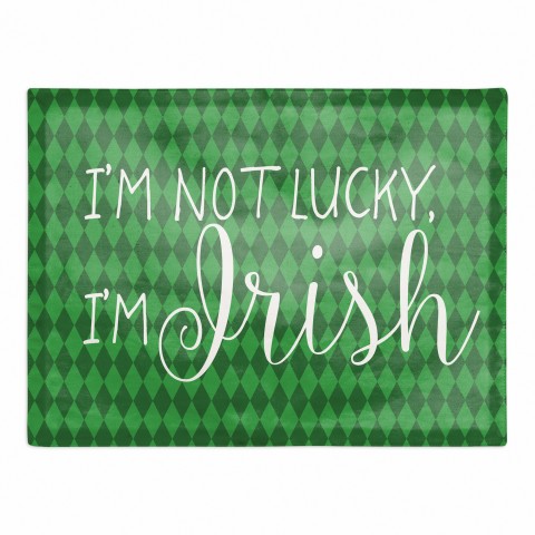 I'm Not Lucky 18x14 Poly Twill Placemat
