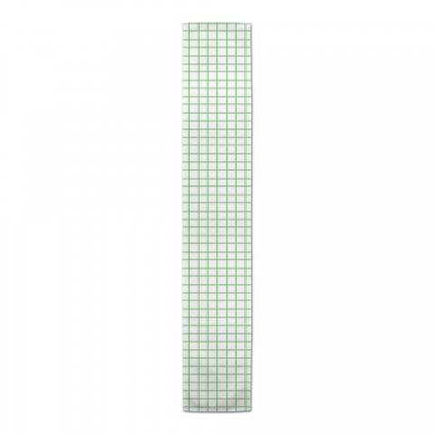 Green Grid Pattern Textiles