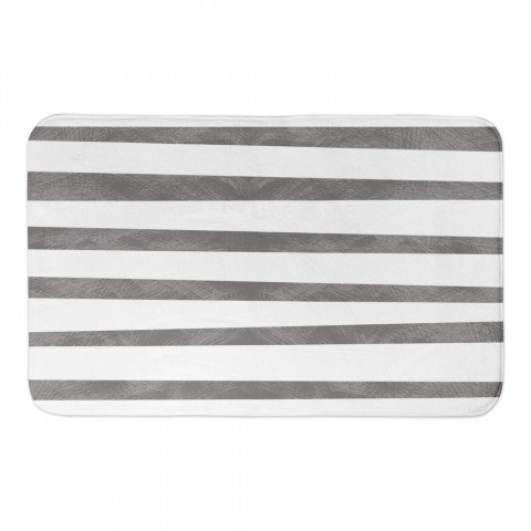 Zebra Stripes 34x21 Bath Mat