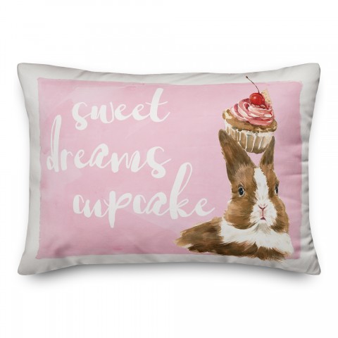 Sweet Dreams 14x20 Spun Poly Pillow