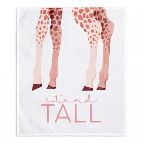 Stand Tall Giraffe 30x40 Tapestry