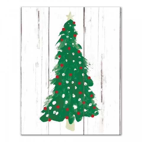 Whimsy Tree 11x14 Canvas Wall Art