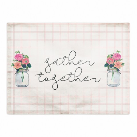 Gather Together 18x14 Poly Twill Placemat