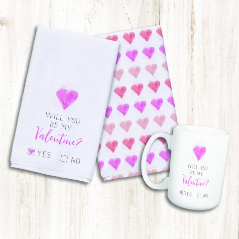 Valentine Check Yes or No Gift Collection