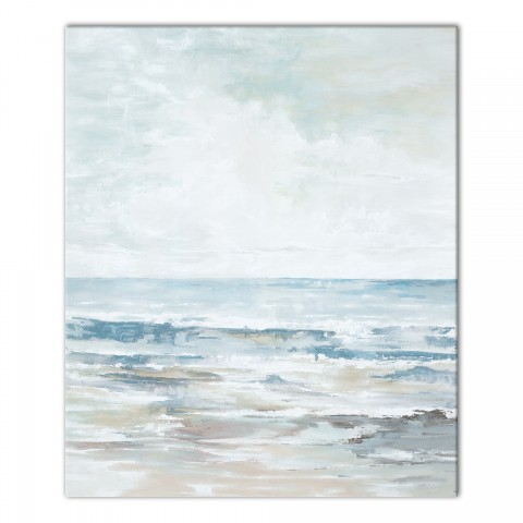 Light Painted Beach 20x24 Canvas Wall Art