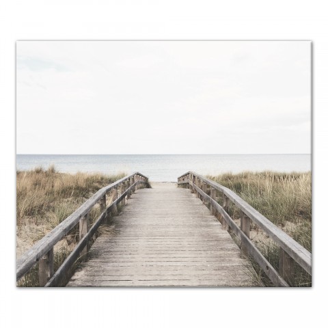 Boardwalk to Beach 24x20 Canvas Wall Art