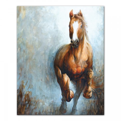 Galloping Horse 24x30 Canvas Wall Art
