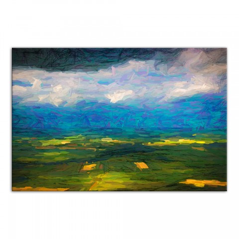 Abstract Landscape 30x20 Canvas Wall Art