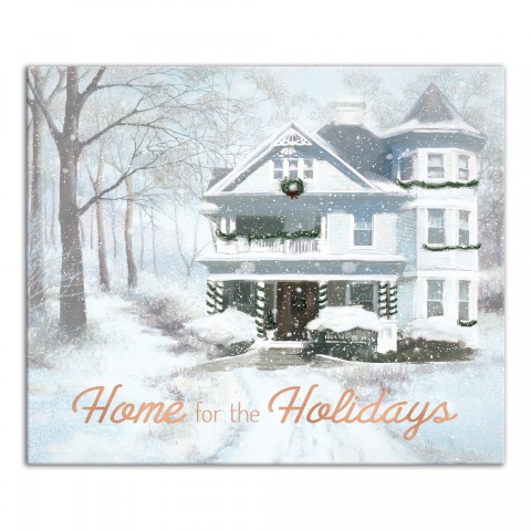 Holiday Home 24x20 Canvas Wall Art