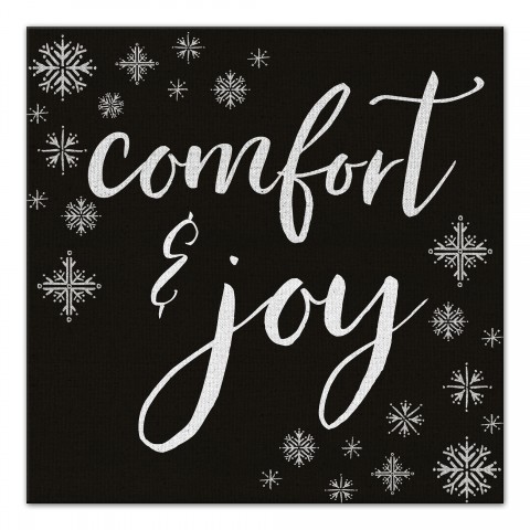 Comfort and Joy 16x16 Canvas Wall Art