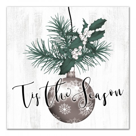 Tis the Season 16x16 Canvas Wall Art