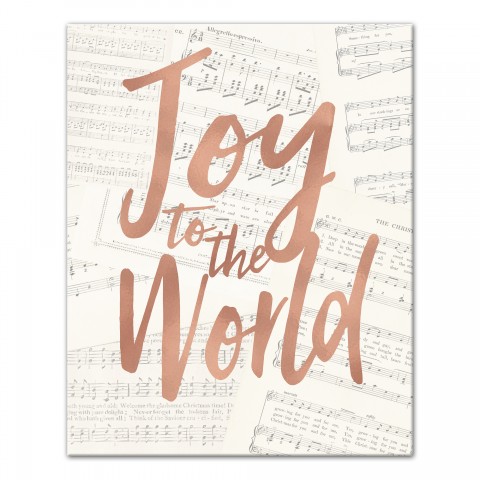 Joy to the World 16x20 Canvas Wall Art