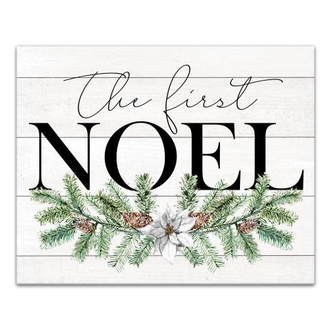 Noel Branch 20x16 Canvas Wall Art