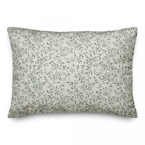 Black Floral Pattern Textiles