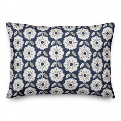 Black Gray Mod Pattern Textiles
