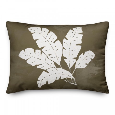 Leaf Texture on Black Textiles
