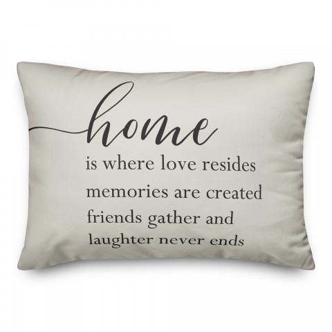 Black Home is Where Love is Textiles